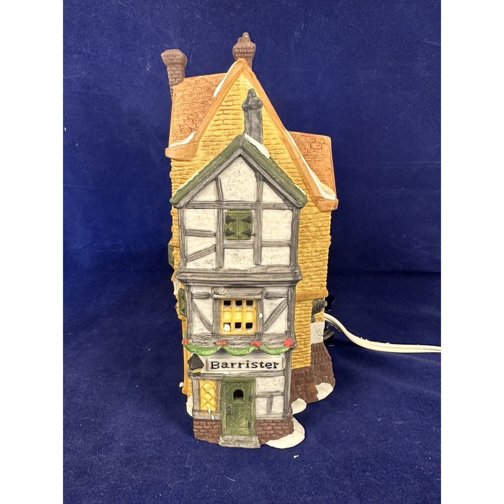 Dept 56 Silas Thimbleton Barrister 5902-1 Counting House Dickens Village Series - Picture 5 of 11